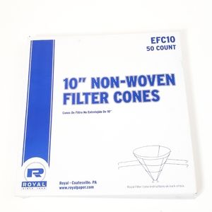 Royal Premium 10" Econoline Non Woven Filter Cones